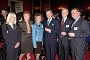 Wendy Richard with other attendees of the reception for "The Archers" 50th anniversary at St. James Palace, London.