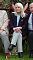 Wendy at a 2003 event in Bressingham, England, celebrating the TV show "Dad's Army"