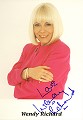 Wendy Richard publicity card, circa 1993