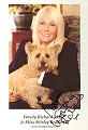 Wendy Richard publicity card, circa 2001