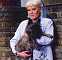 Wendy Richard as Pauline Fowler (with Betty) in late-2004