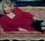 Wendy Richard posing in a photo studio; early 1986.