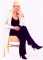 Wendy Richard seated