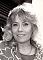Outdoor portrait of Wendy Richard, April 1986, at the TRIC awards party..
