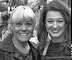 Wendy Richard and Gillian Taylforth as Pauline and Kathy