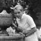 26-year-old Wendy Richard in a central London park