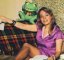 Wendy Richard at home, circa late 1979